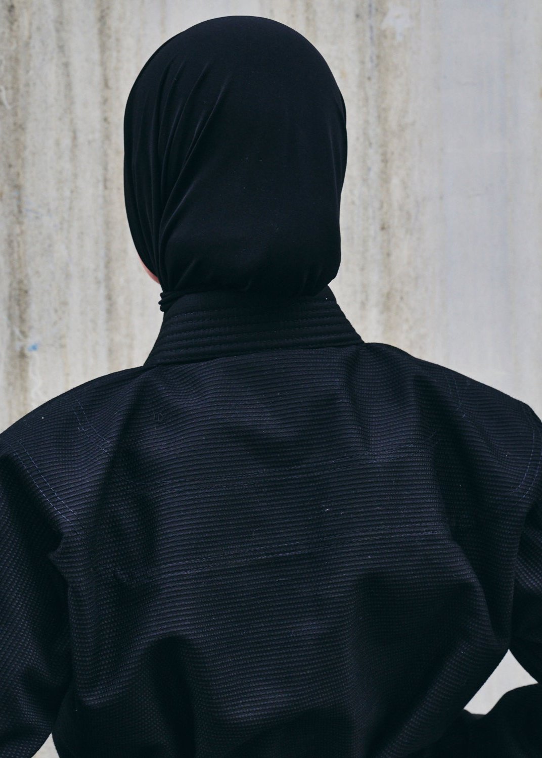 Performance Black Sports Hijab