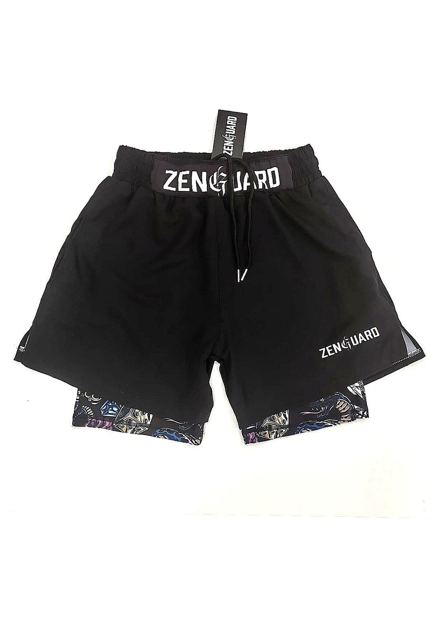 Zenguard Skull Print Shorts (Matching Rashguard)
