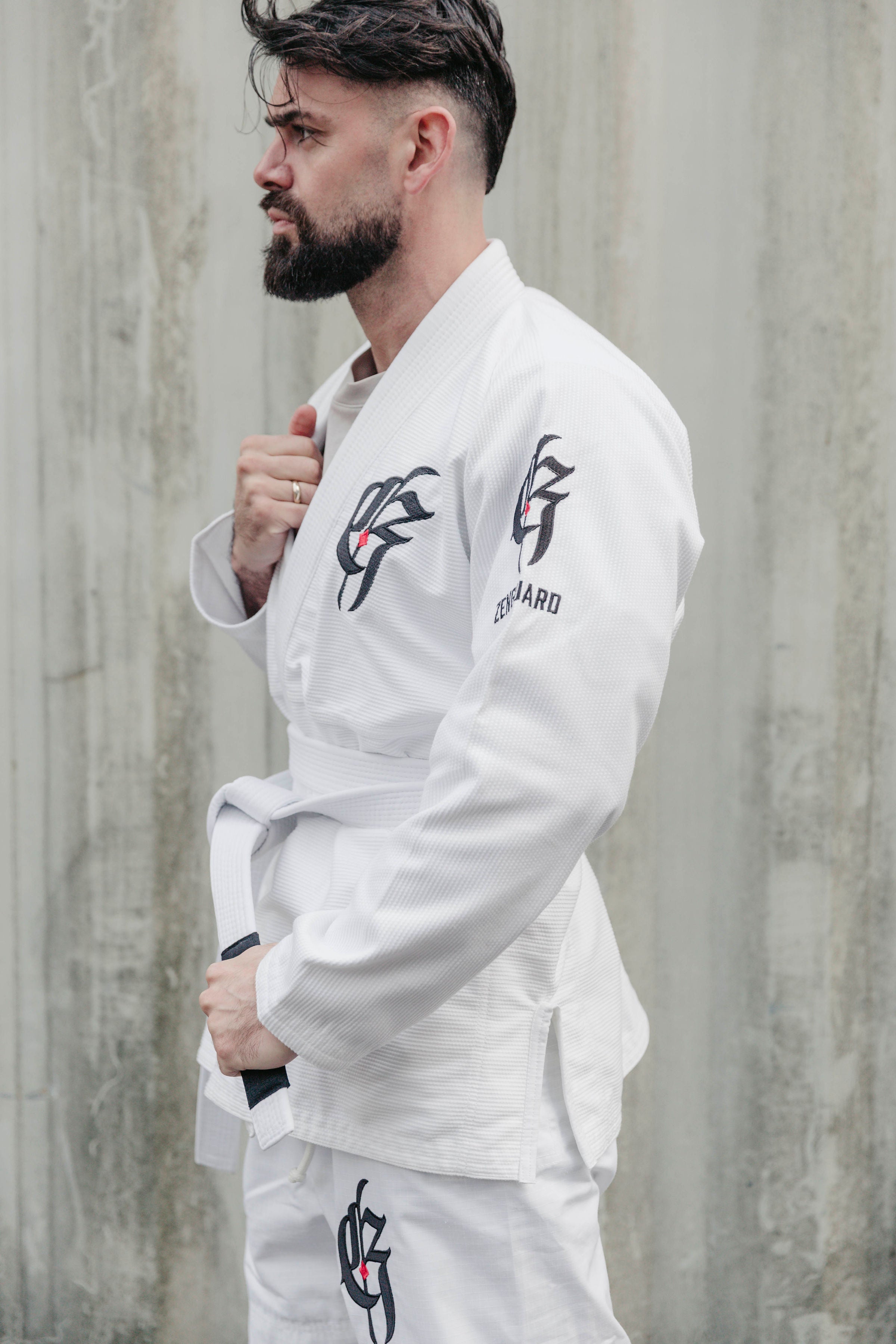 Ippon Gear Rookie BJJ Gi Enfant - Kimono Jiu-Jitsu Brésilien Blanc Unisexe Jeunesse - Qualité Pearl-Weave