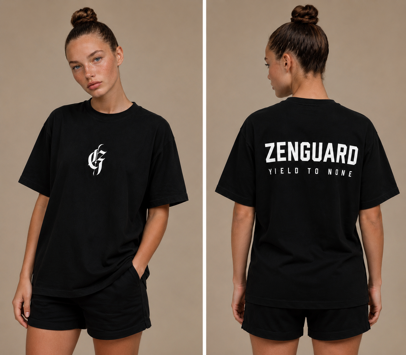 Black - White Ink - Short Sleeve T-Shirt Unisex