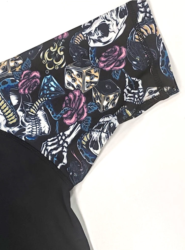 Zenguard Skull Print Rashguard (Matching Shorts)