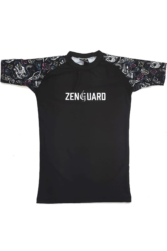 Zenguard Skull Print Rashguard (Matching Shorts)