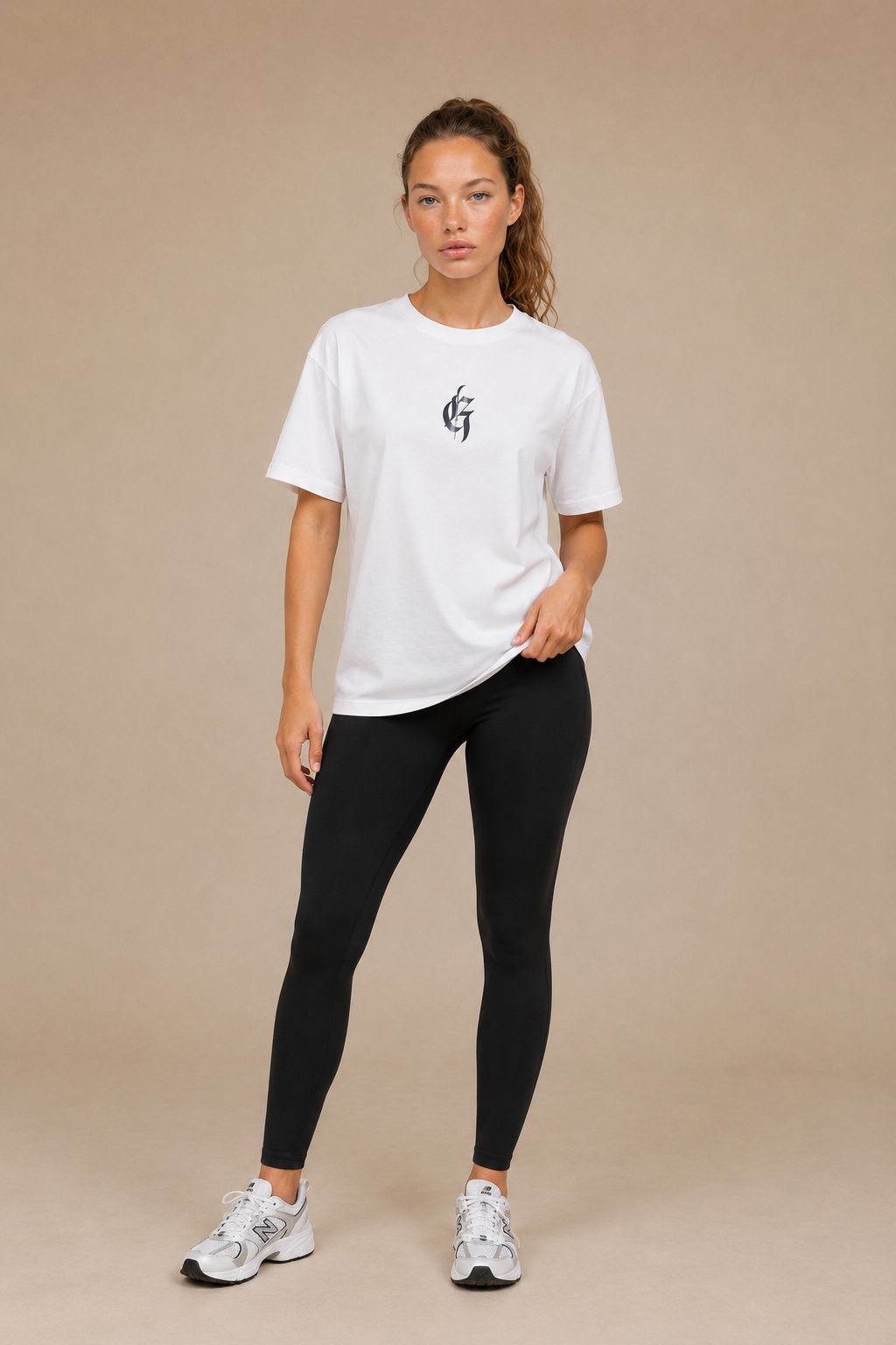 White - Grey Ink - Short Sleeve T-Shirt Unisex