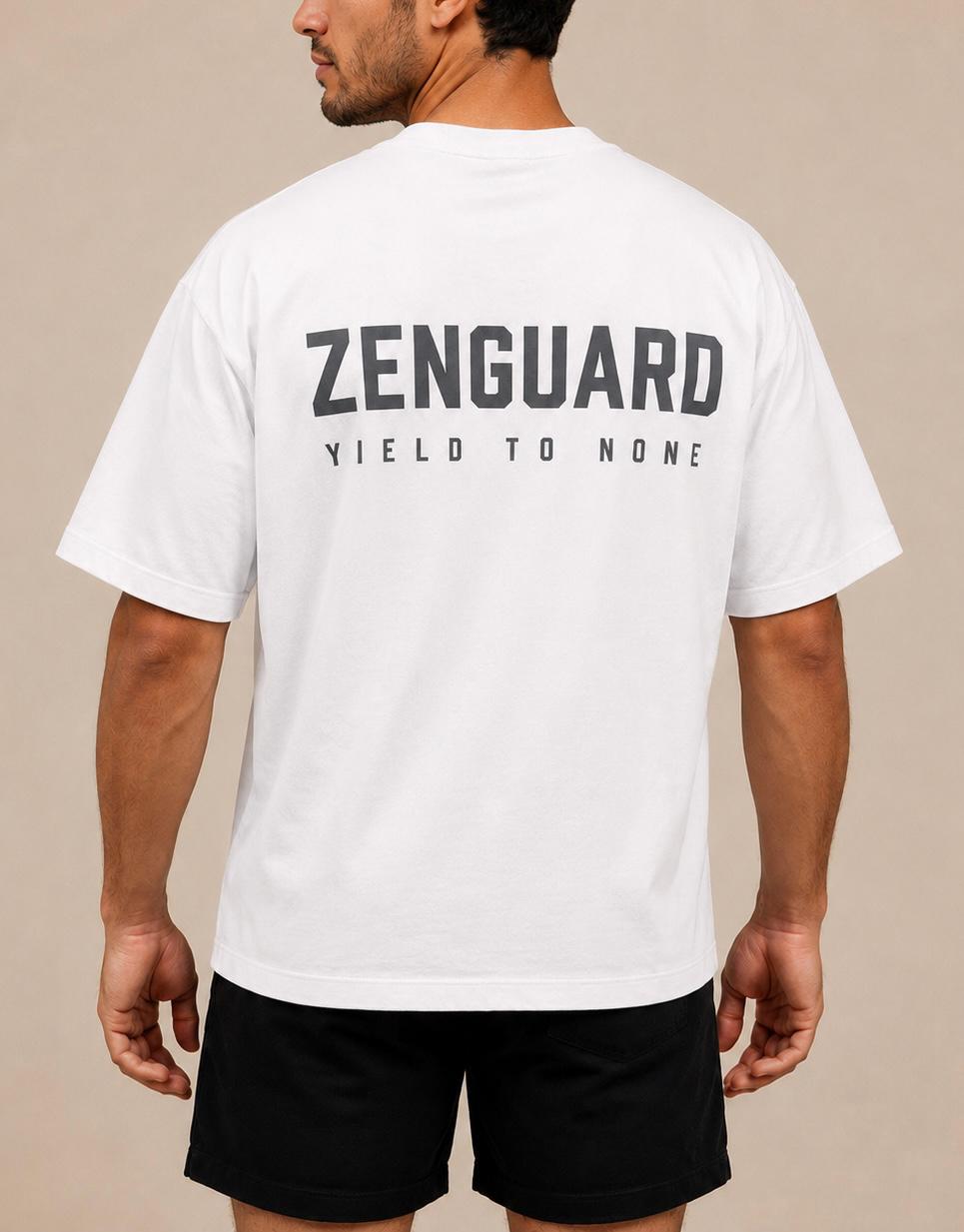 White - Grey Ink - Short Sleeve T-Shirt Unisex